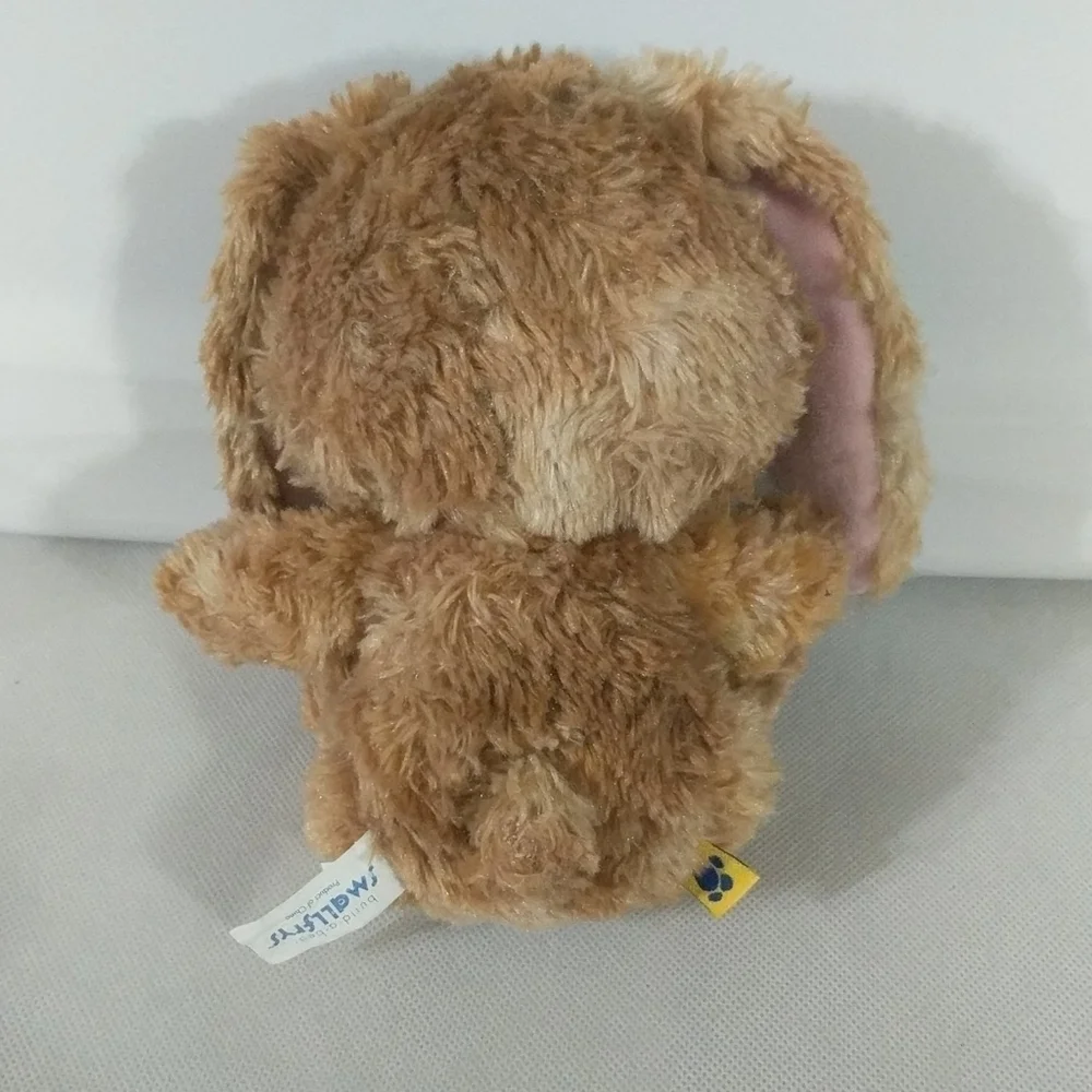 Build-A-Bear Smallfrys Fluffy Bunny Rabbit Plush Stuffed Animal